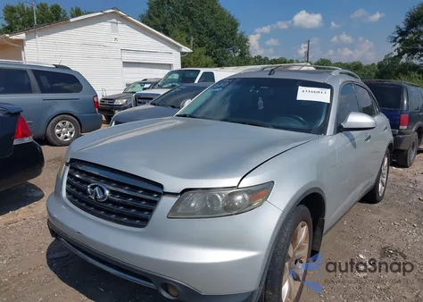 2006 Infiniti Fx35 из США, поврежденный, VIN JNRAS08W06X206698